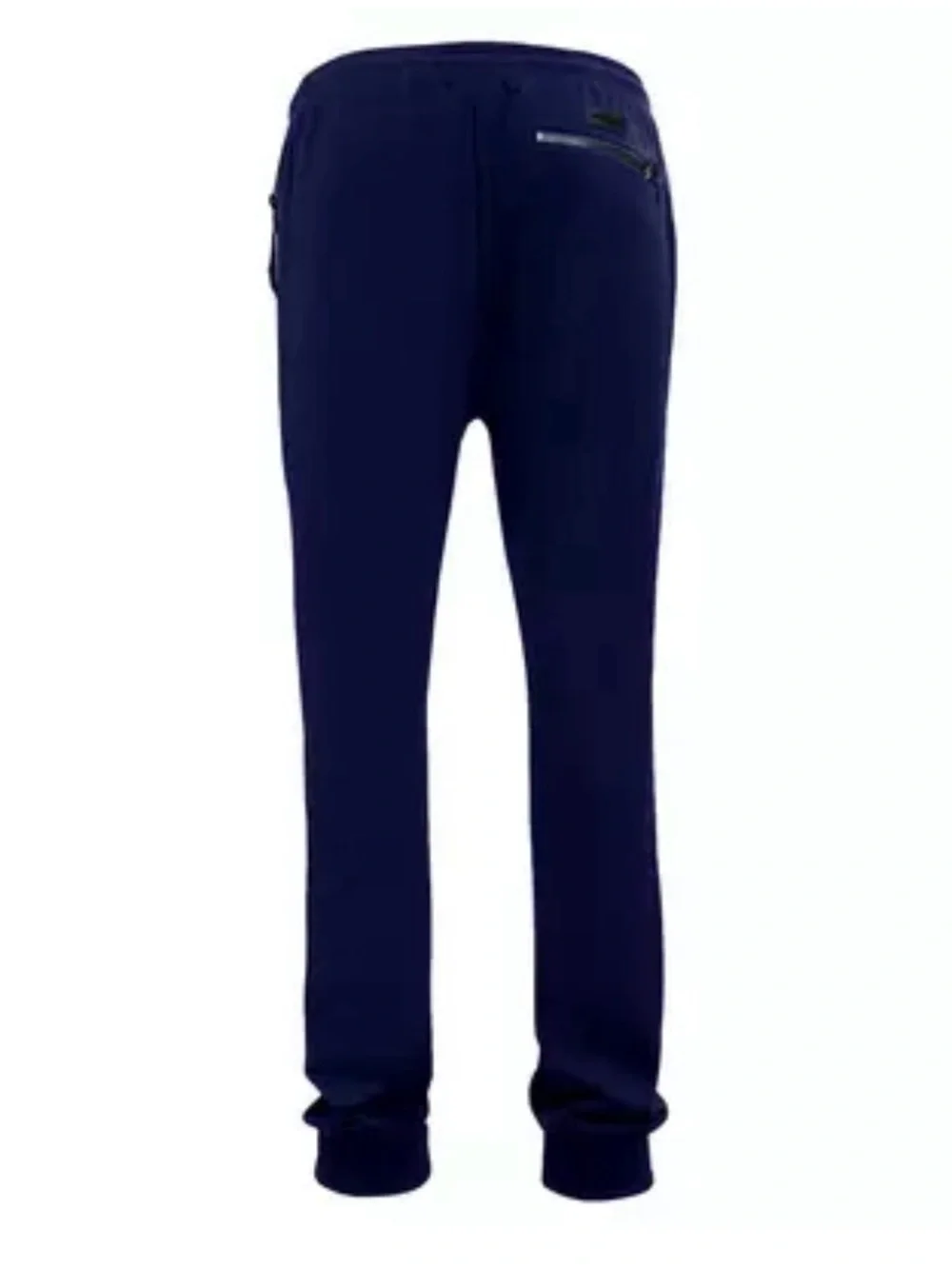 Men's Navy Script Logo Joggers with Drawstring Waist